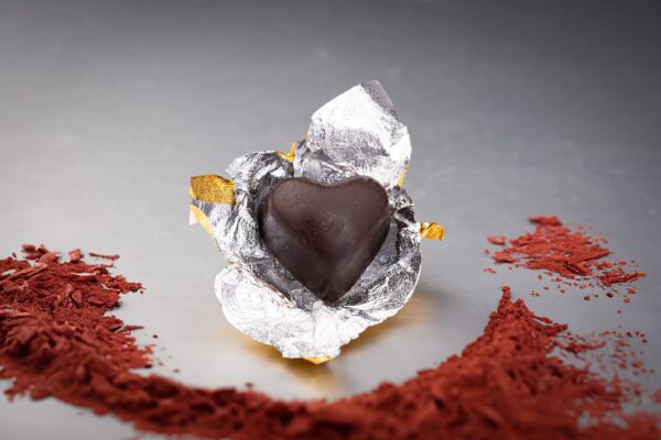 Bite size chocolate hearts (12g) - Image 2