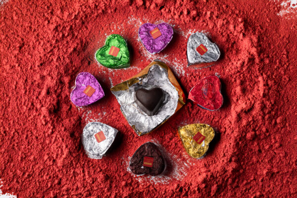 Bite size chocolate hearts (12g) - Image 8