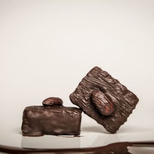 Power square (Oat, Peanut, Honey, Coconut. Almond. Coated with 70% Dark chocolate)