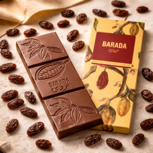 Milk Chocolate with Raisins and Almonds