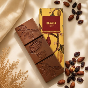 Milk Chocolate with Raisins and Almonds