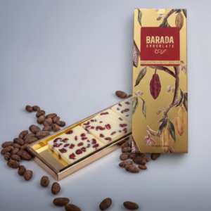 White Chocolate with Cranberry