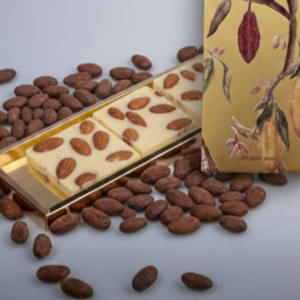 White Chocolate with Roasted Almonds