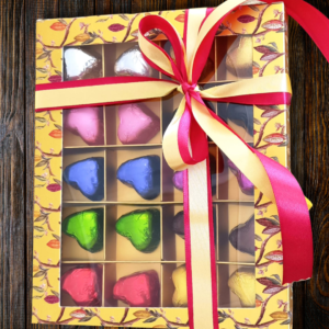 Assorted 20 heart shape gift box