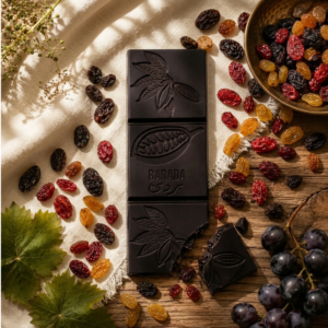 100% cacao raisins chocolate Thailand Barada Phuket