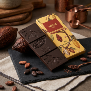 80% dark chocolate Thailand single-origin Barada Phuket