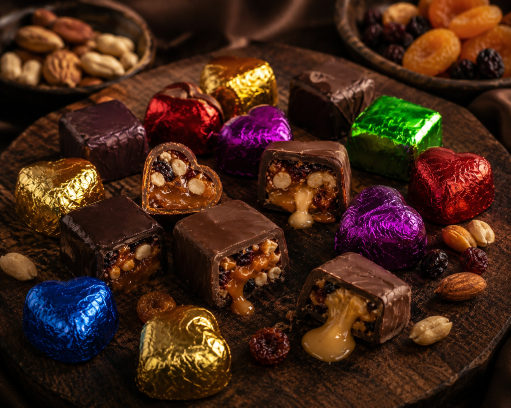 hotel restaurant chocolate petit four Thailand BARADA pralines bonbons