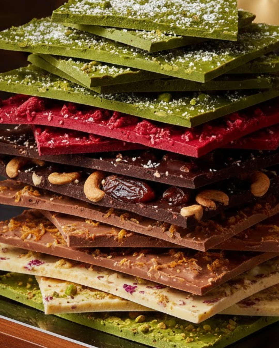 chocolat en vrac Thailand handmade chocolate slabs by weight Barada Phuket