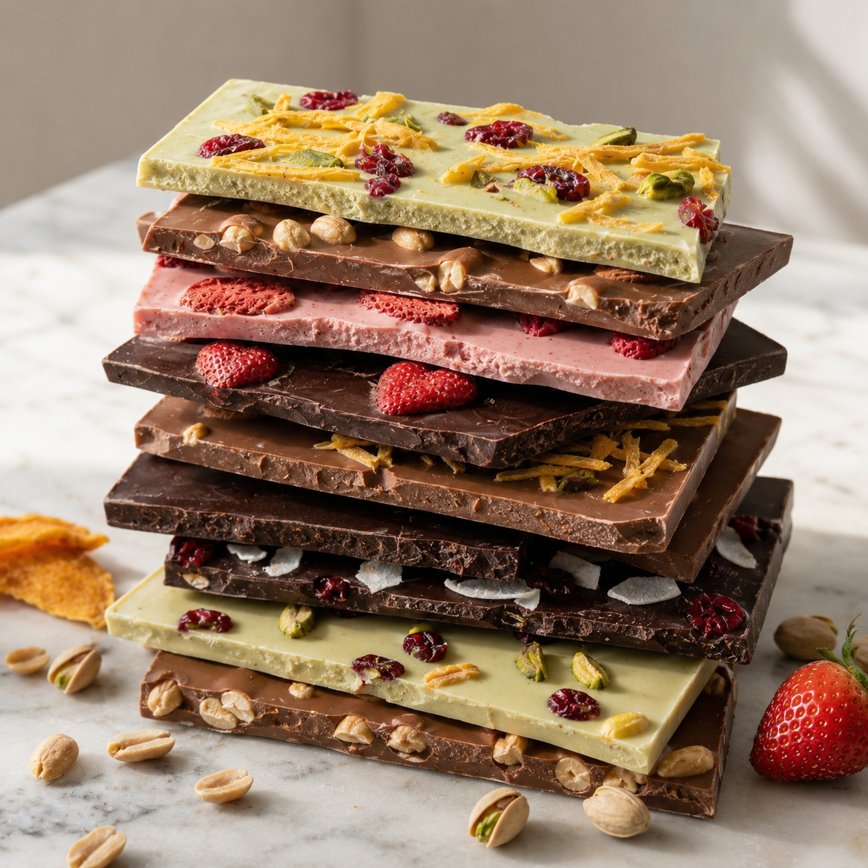 Chocolat en Vrac. Chocolate Slabs - Image 3